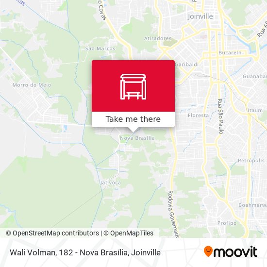 Wali Volman, 182 - Nova Brasília map