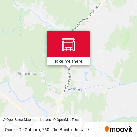 Quinze De Outubro, 760 - Rio Bonito map