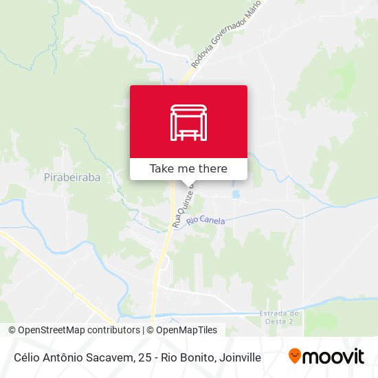 Célio Antônio Sacavem, 25 - Rio Bonito map