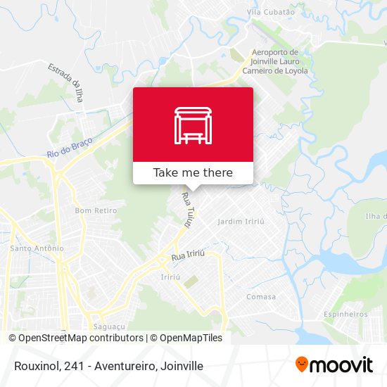 Rouxinol, 241 - Aventureiro map