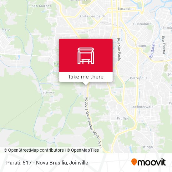 Mapa Parati, 517 - Nova Brasília