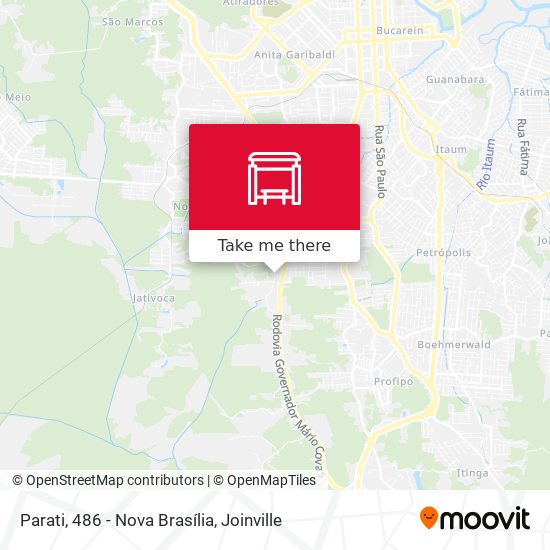 Mapa Parati, 486 - Nova Brasília