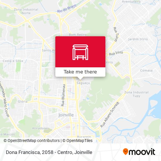 Dona Francisca, 2058 - Centro map