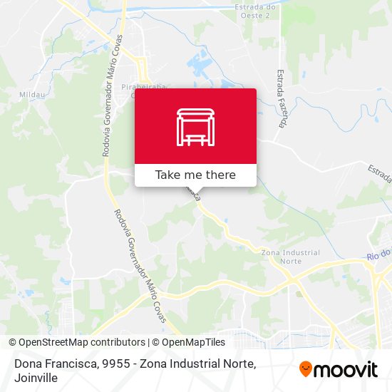 Dona Francisca, 9955 - Zona Industrial Norte map