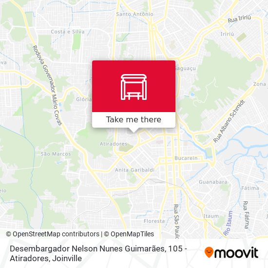 Desembargador Nelson Nunes Guimarães, 105 - Atiradores map