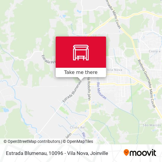 Estrada Blumenau, 10096 - Vila Nova map
