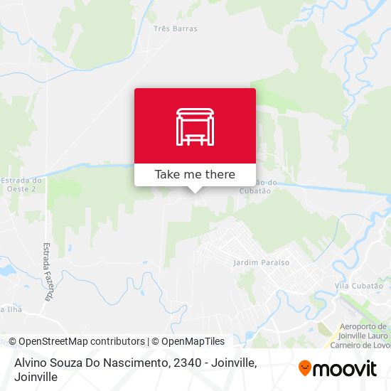 Alvino Souza Do Nascimento, 2340 - Joinville map