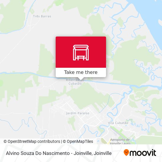 Alvino Souza Do Nascimento - Joinville map