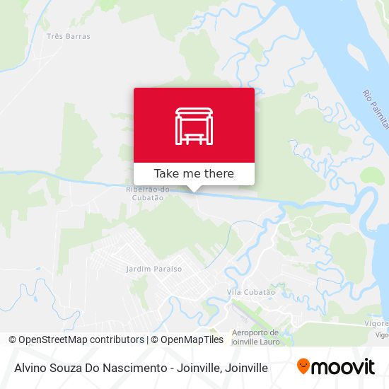 Alvino Souza Do Nascimento - Joinville map