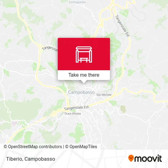 Tiberio map