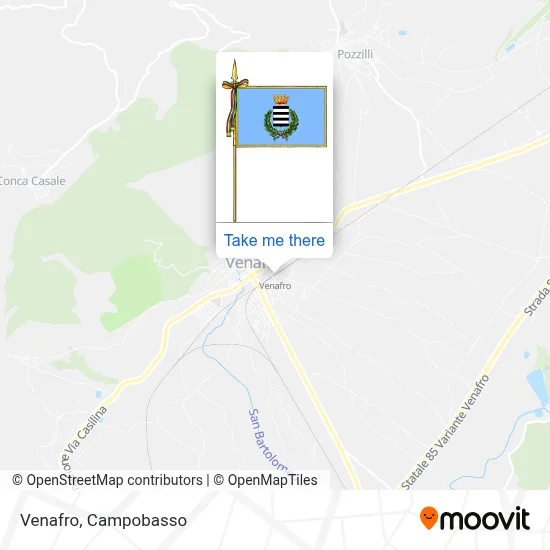 Venafro map