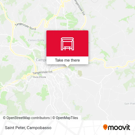 Saint Peter map
