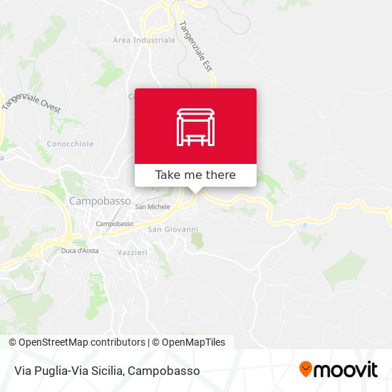 Via Puglia-Via Sicilia map