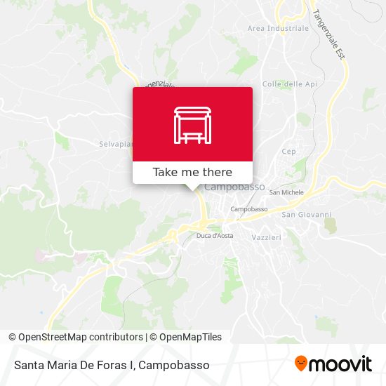 Santa Maria De Foras I map