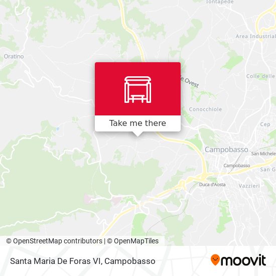 Santa Maria De Foras VI map