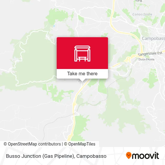 Busso Junction (Gas Pipeline) map