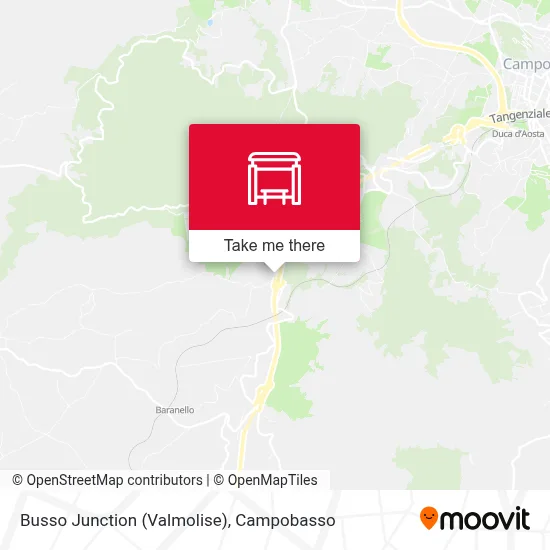 Busso Junction (Valmolise) map