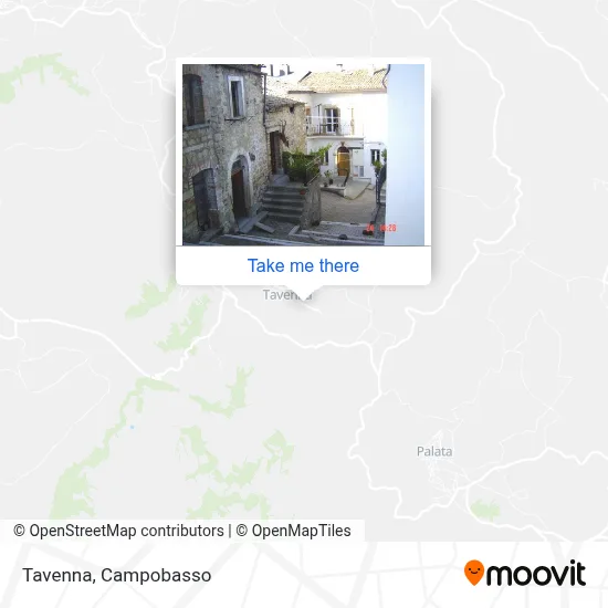 Tavenna map