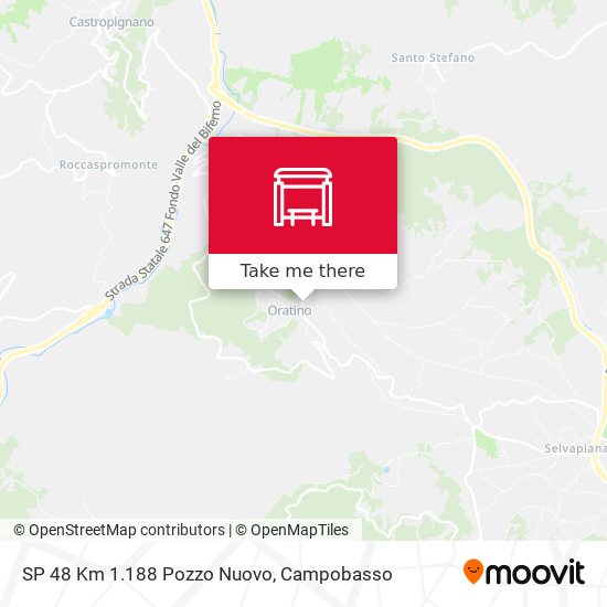 SP 48 Km 1.188 Pozzo Nuovo map