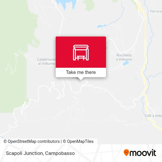 Scapoli Junction map