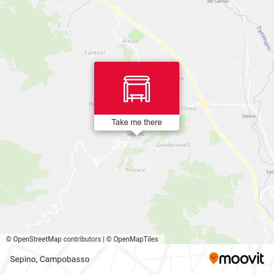 Sepino map