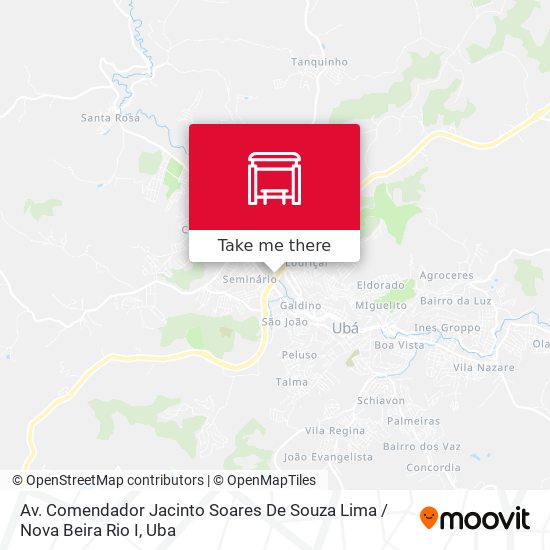 Mapa Av. Comendador Jacinto Soares De Souza Lima / Nova Beira Rio I