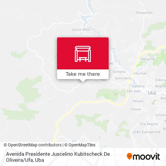 Mapa Avenida Presidente Juscelino Kubitscheck De Oliveira / Ufa