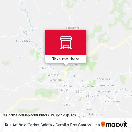 Rua Antônio Carlos Calafa / Camillo Dos Santos map