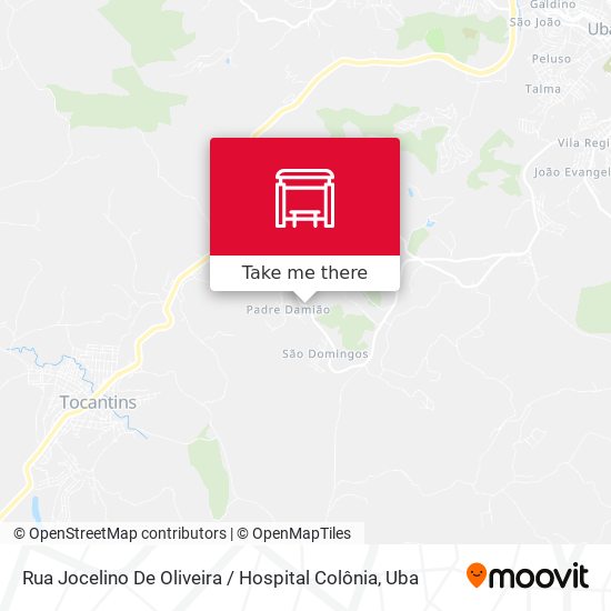 Rua Jocelino De Oliveira / Hospital Colônia map