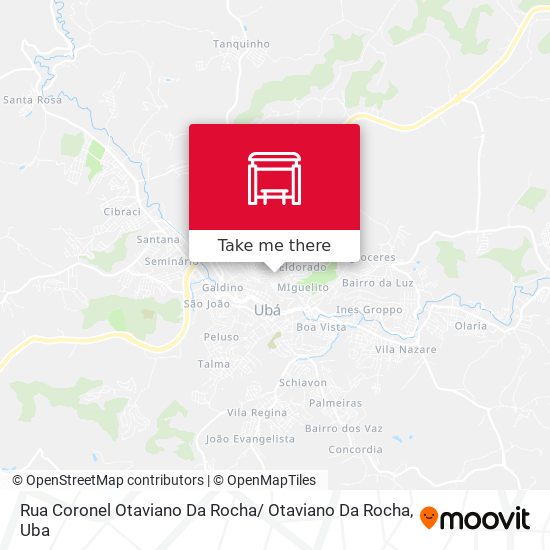 Mapa Rua Coronel Otaviano Da Rocha/ Otaviano Da Rocha