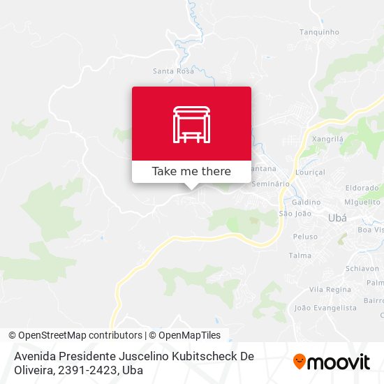 Mapa Avenida Presidente Juscelino Kubitscheck De Oliveira, 2391-2423