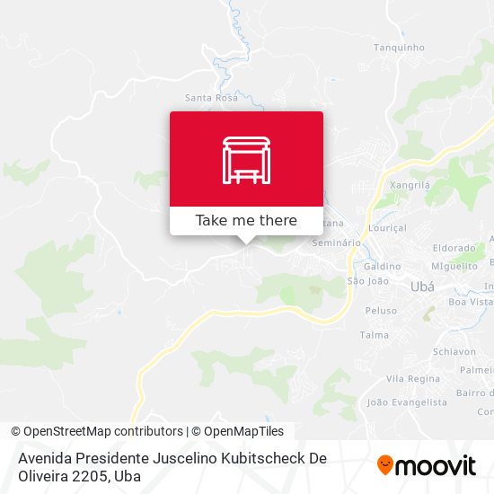 Avenida Presidente Juscelino Kubitscheck De Oliveira 2205 map