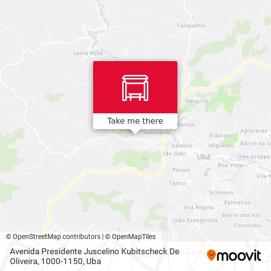 Mapa Avenida Presidente Juscelino Kubitscheck De Oliveira, 1000-1150