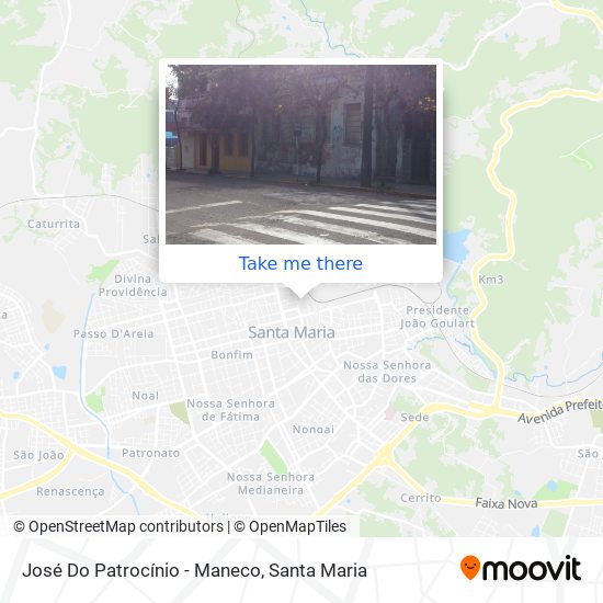 Mapa José Do Patrocínio - Maneco