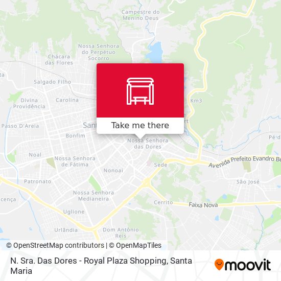 N. Sra. Das Dores - Royal Plaza Shopping map