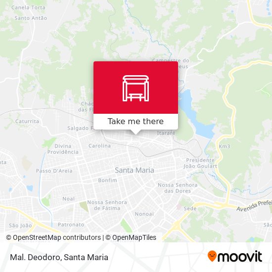 Mal. Deodoro map