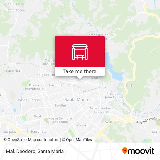 Mal. Deodoro map