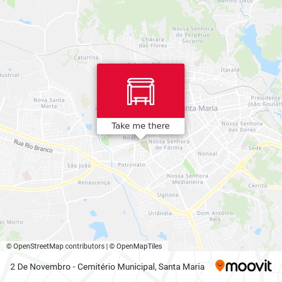 Mapa 2 De Novembro - Cemitério Municipal