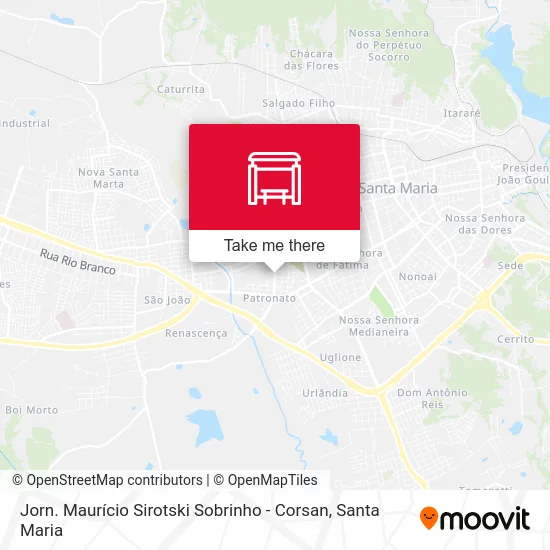 Jorn. Maurício Sirotski Sobrinho - Corsan map