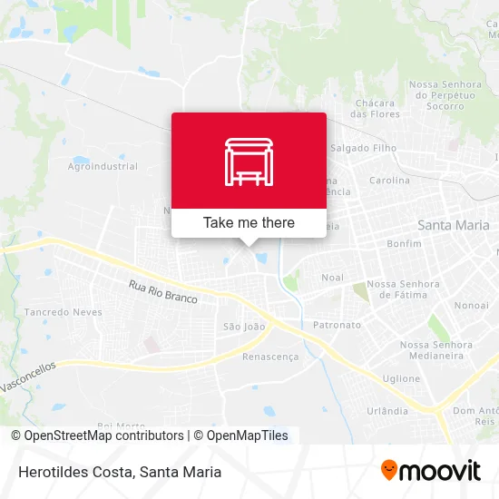 Herotildes Costa map