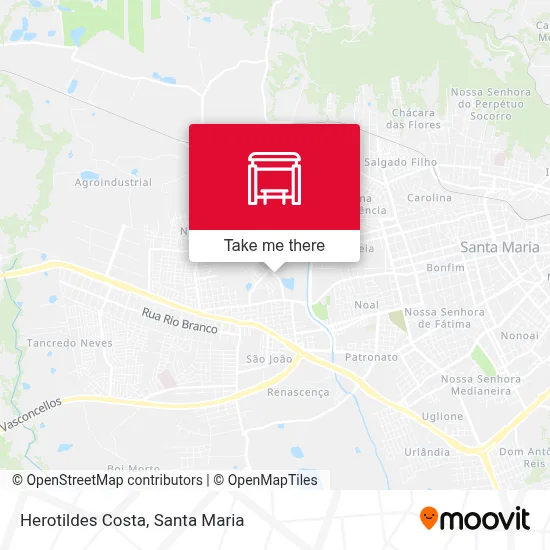 Herotildes Costa map