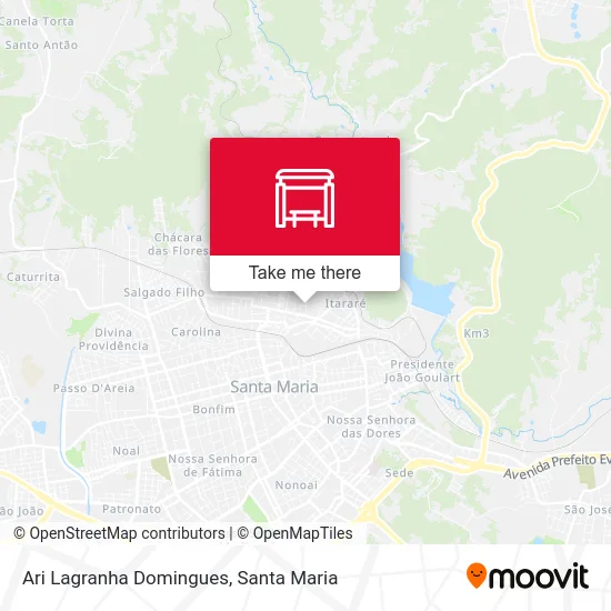 Ari Lagranha Domingues map