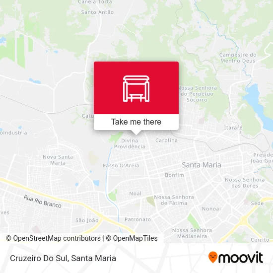 Cruzeiro Do Sul map