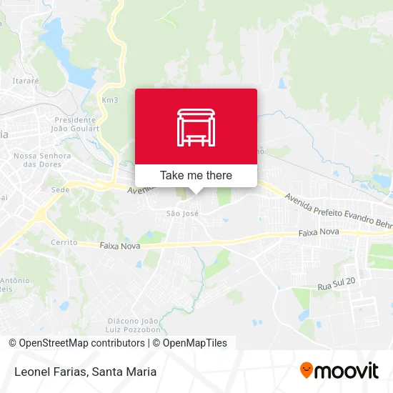 Leonel Farias map
