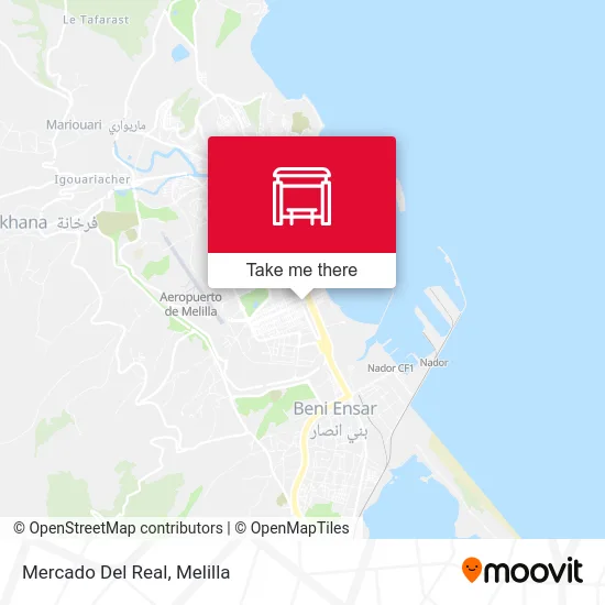 Mercado Del Real map