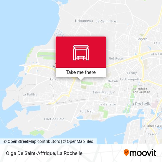 Olga De Saint-Affrique map