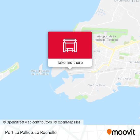 Mapa Port La Pallice