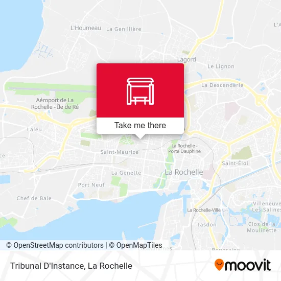 Tribunal D'Instance map