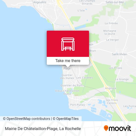Mairie De Châtelaillon-Plage map