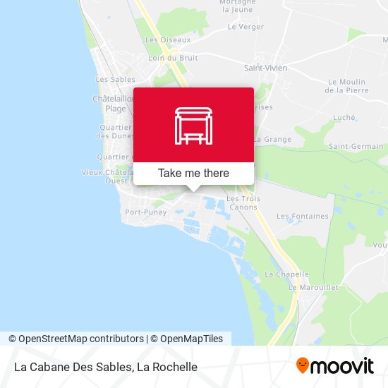 La Cabane Des Sables map